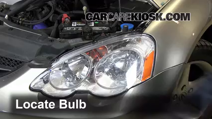 2002 Acura RSX Type-S 2.0L 4 Cyl. Lights Highbeam (replace bulb)